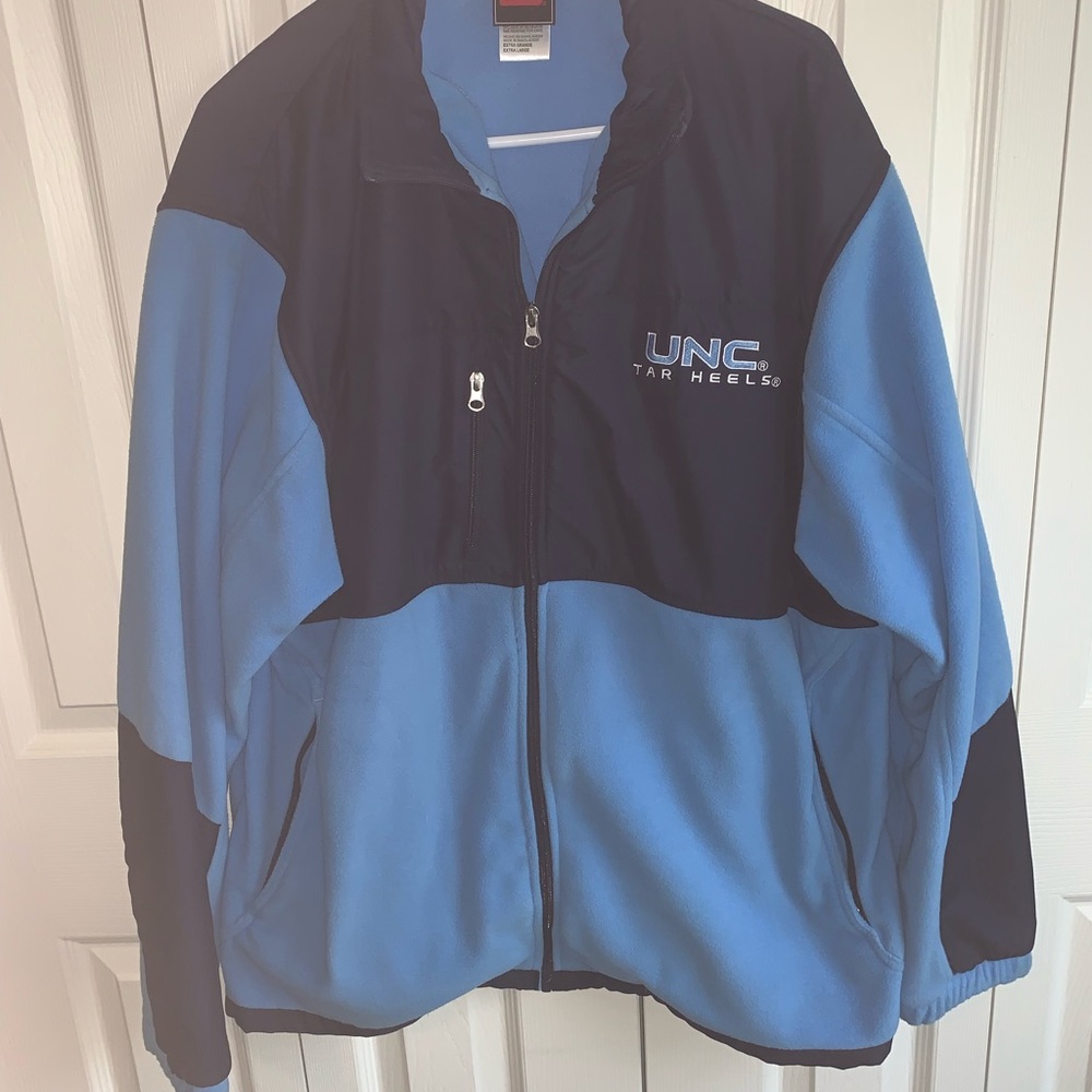 NC Tarheels fleece full zip jacket